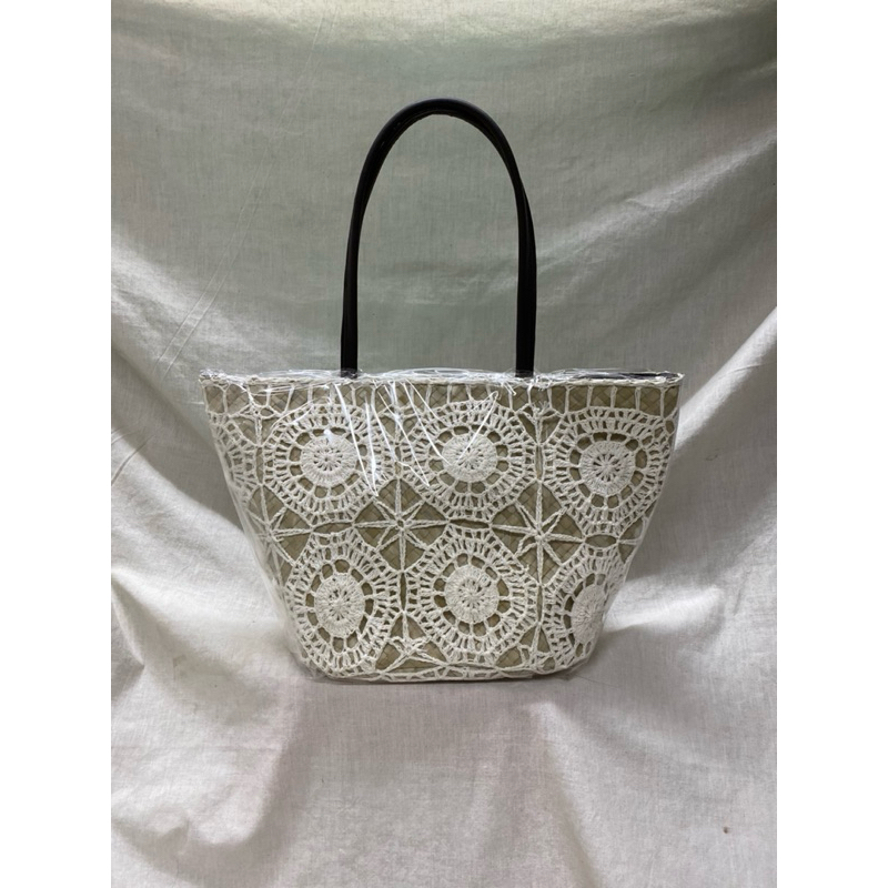 Tas Anyaman Pandan Rajut