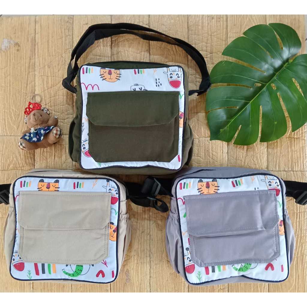Tas Bayi Tanggung / Tas Selempang Perlengkapan Bayi Persalinan Multifungsi