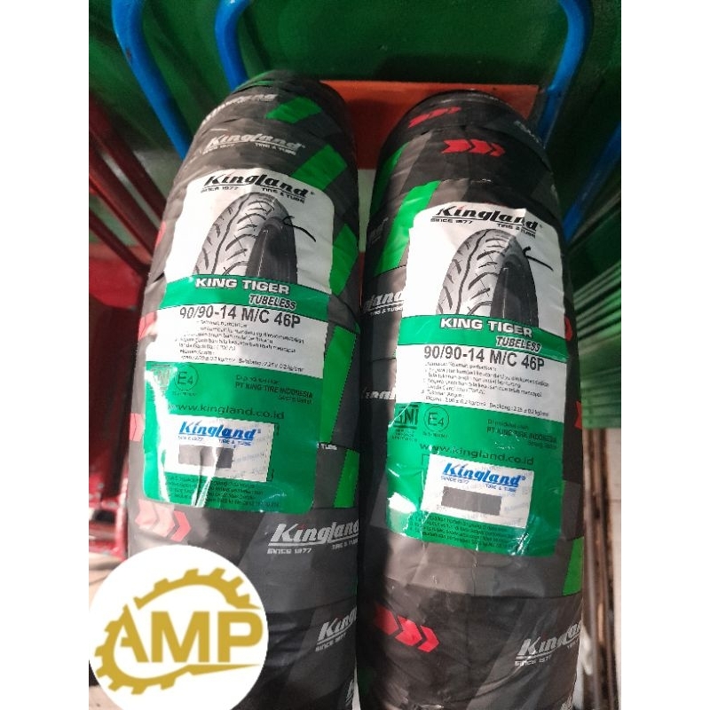 ban luar tubeless kingland 90.90.14 Beat vario