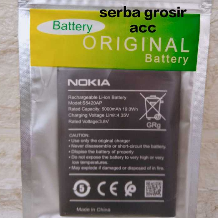 baterai Original nokia TA-1165 C1 2020 Nokia C 1 Android Kode S5420AP Baterai.