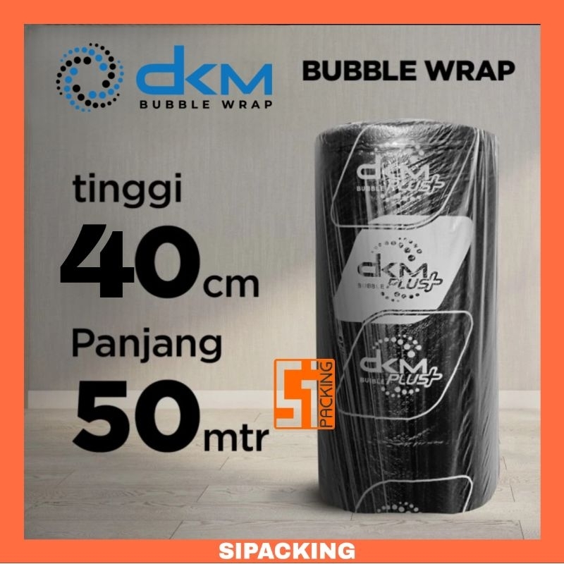 

BUBBLE WRAP HITAM TEBAL DKM+ 40 CM X 50M 40cmx50m 40x50