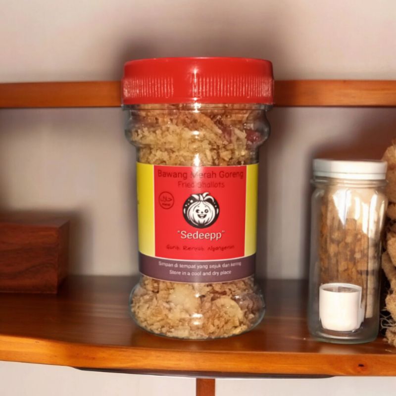 

[Discount 40%] Bawang Goreng Sedeepp 40gr/ Fried Shallots Sedeepp 40gr