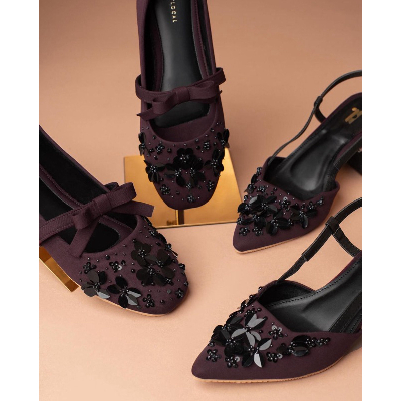 NOEMI FLATSHOES | NOEMI HEELS by HEYLOCAL heylocal.id