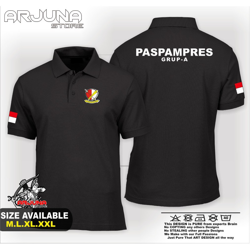 KAOS POLO/KAOS KERAH//PASPAMPRES Grup-A/TIPE05/UNISEX