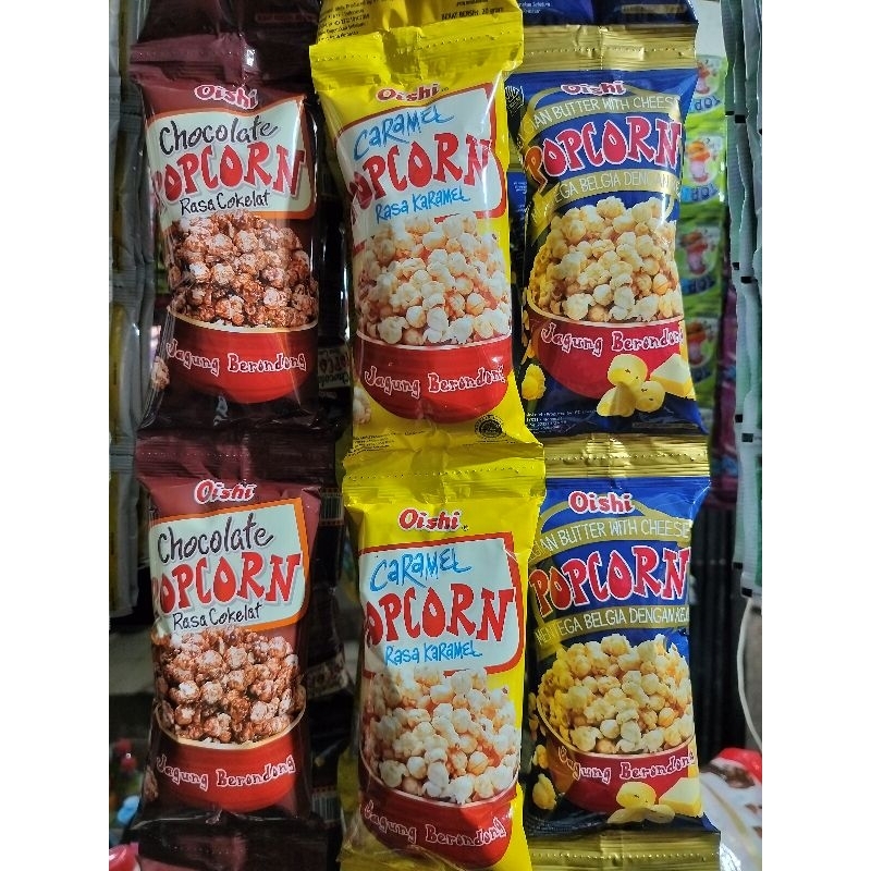 

Oishi PopCorn (1 Renceng isi 10 Pcs)