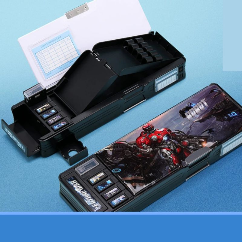 

TEMPAT PENSIL ANAK LAKI LAKI MECHA ROBOT ASTRONOT TANPA KODE