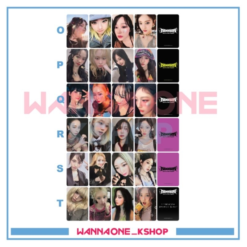 photocard Aespa Armageddon pob album