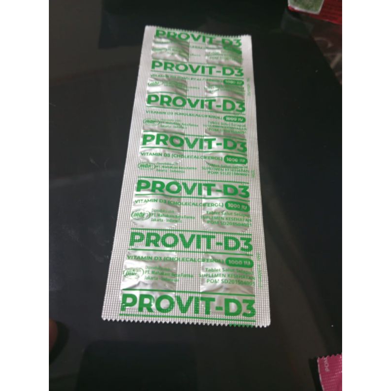 provit D3 D 1000 vitamin dan suplemen