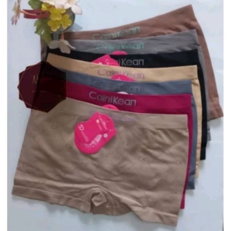 Celana Dalam Wanita Segi Empat CalniKean Art 7016/7032/7031/7030/ Hot Pants Wanita/ CD Wanita Bahan 