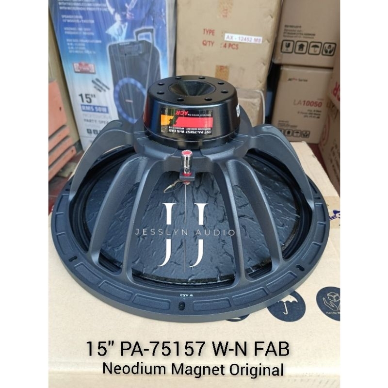 Speaker 15" PA 75157 W-N.15" Woofer - ACR Fabulous Series neodium magnet original Speaker 15 inch fa