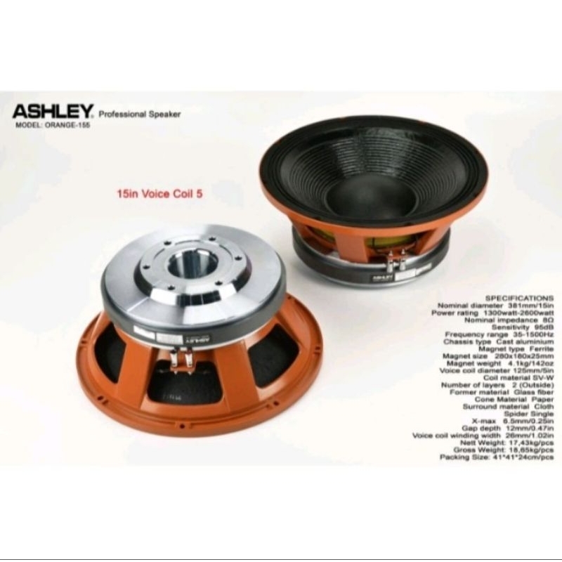 spiker ashley orange 115