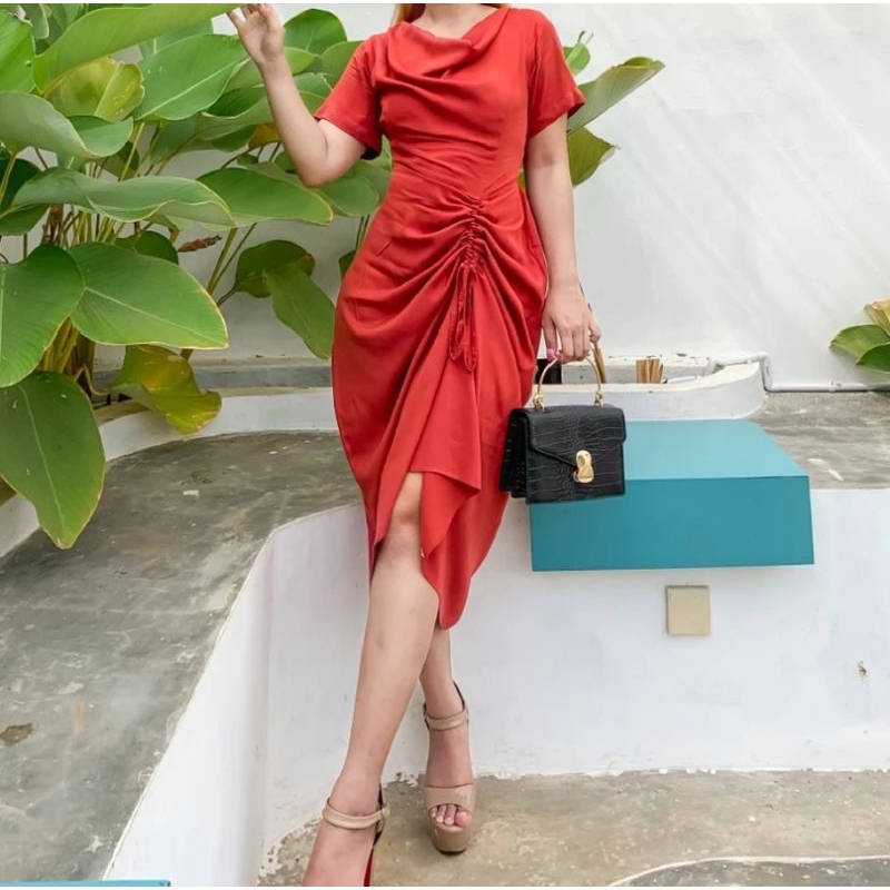 DRESS PRiLI / DRESS KEKINIAN/ DRESS BIG SIZE/M_XXXXL