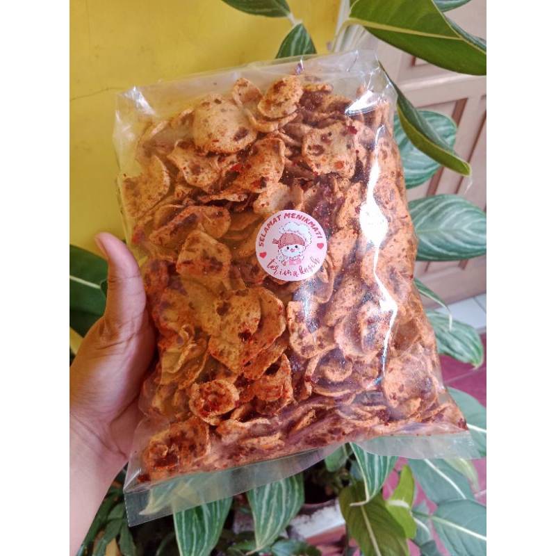 

Basreng Koin Pedas 500gr