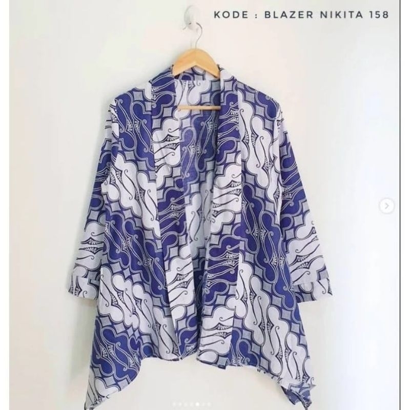 FREE ONGKIR BLAZER BATIK NIKITA