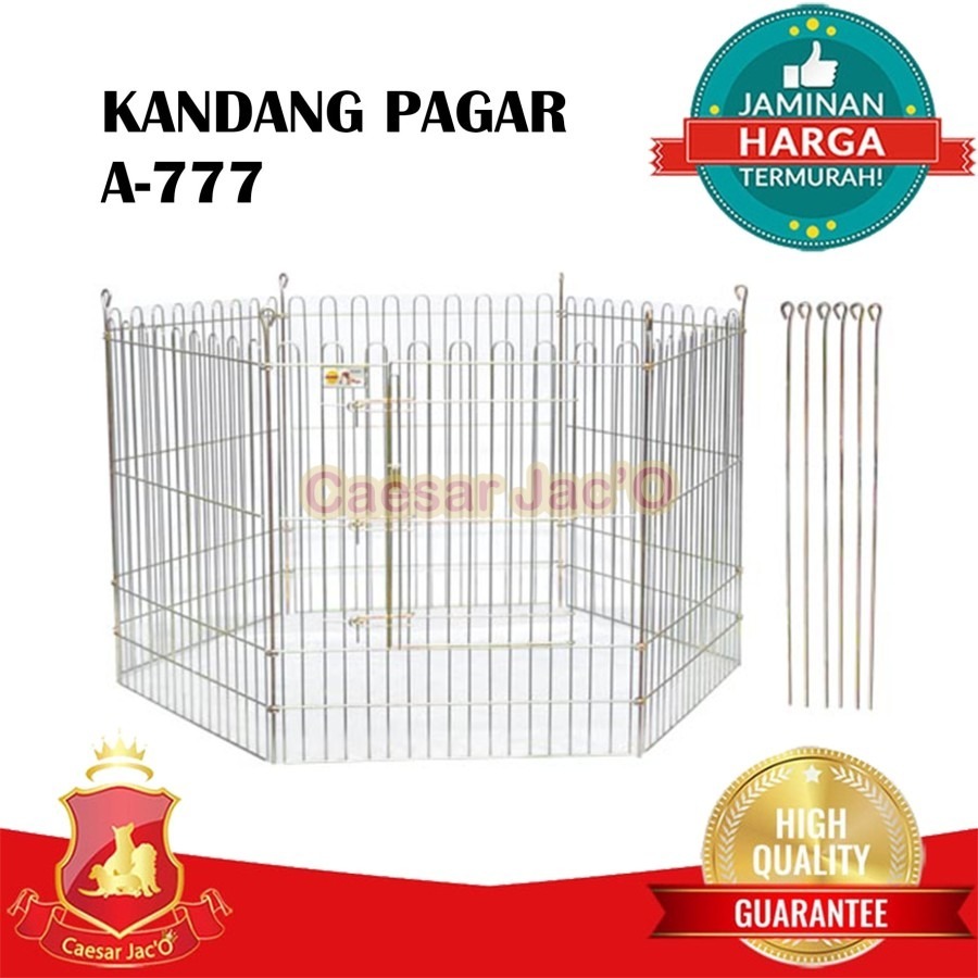 Kandang Pagar untuk Hewan Anjing , Kucing , Ayam Kelinci A-777