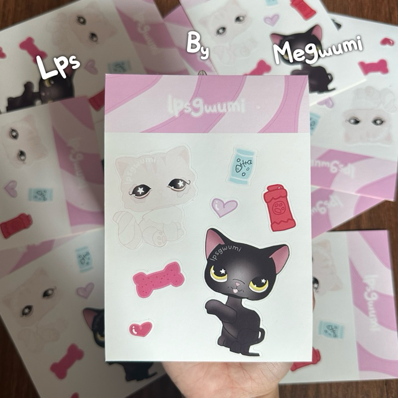 

megwumi - LPS Sticker-sheet kisscut!