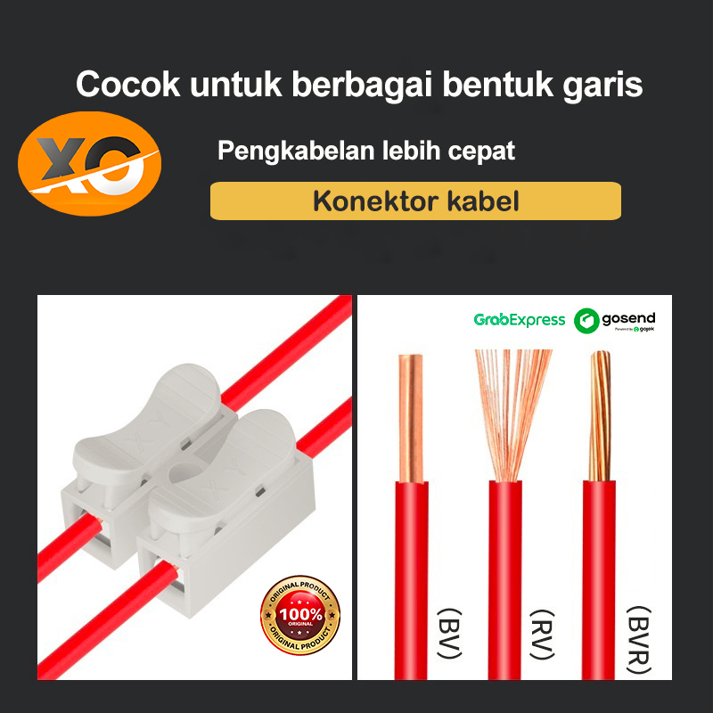 Konektor Kabel Listrik Quick Connect Quick Cable Connector Konektor Penyambung Kabel Konektor Kabel 