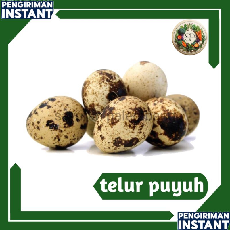 

telur puyuh 1 pack - sayuran palembang