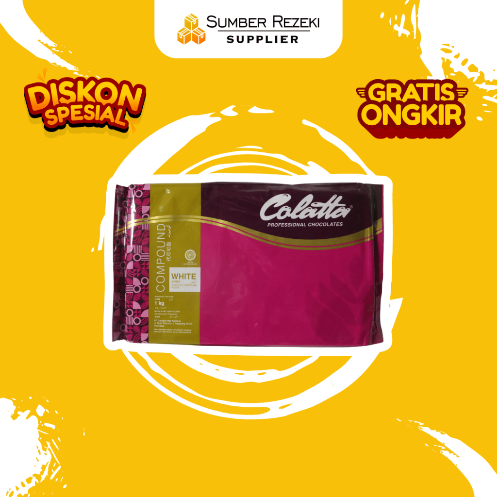 

Coklat Batang - Colatta White Chocolate Compound 1kg