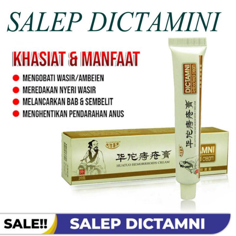 Salep Wasir HUATUO CREAM Obat Wasir Ambien Herbal Berqualitas Tinggi