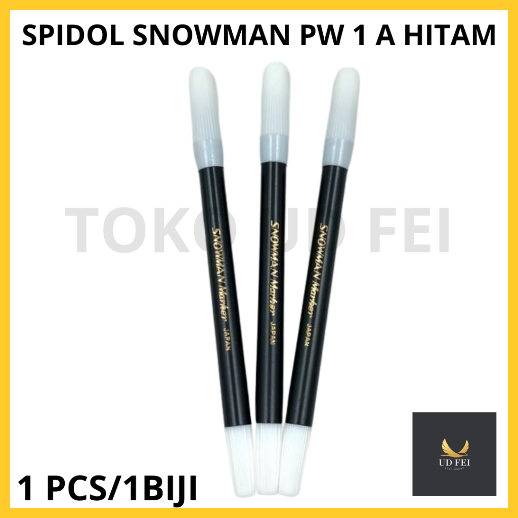 

(1 PCS/1 BIJI) Spidol Snowman PW 1 A HITAM/Spidol Snowman PW 1 A BIRU/Spidol Snowman PW 1 A MERAH/Spdol Snowman Eceran