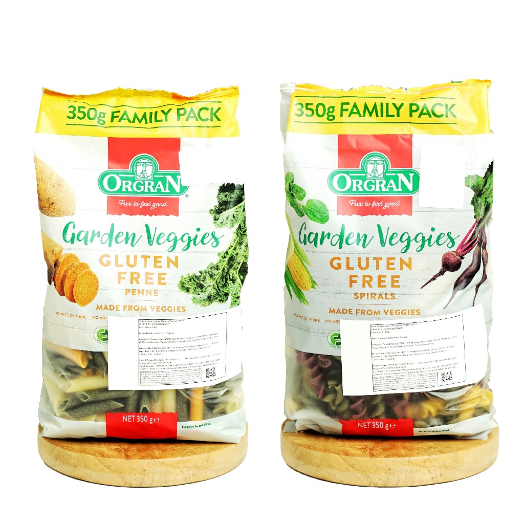

Orgran Gluten Free Garden Veggies Spiral Dan Penne 350gr