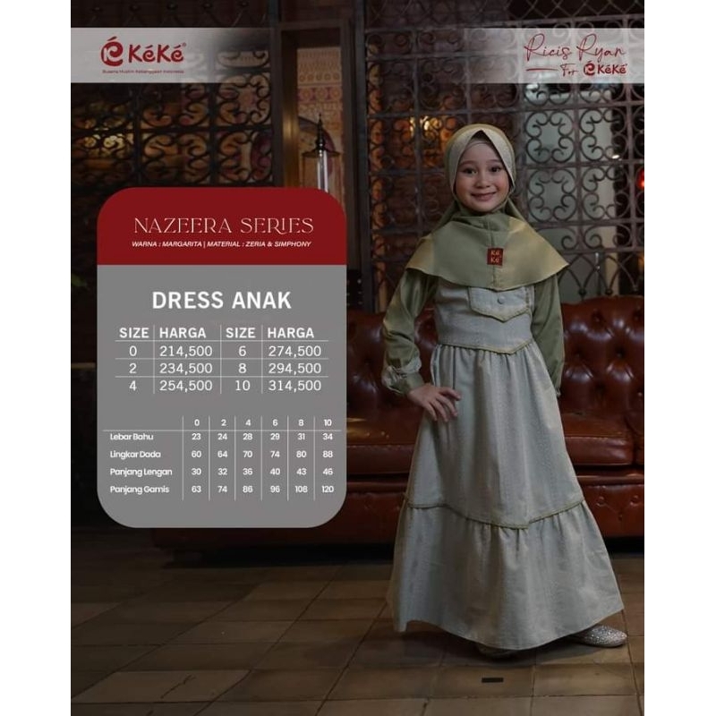 GAMIS ANAK NAZEERA SERIES