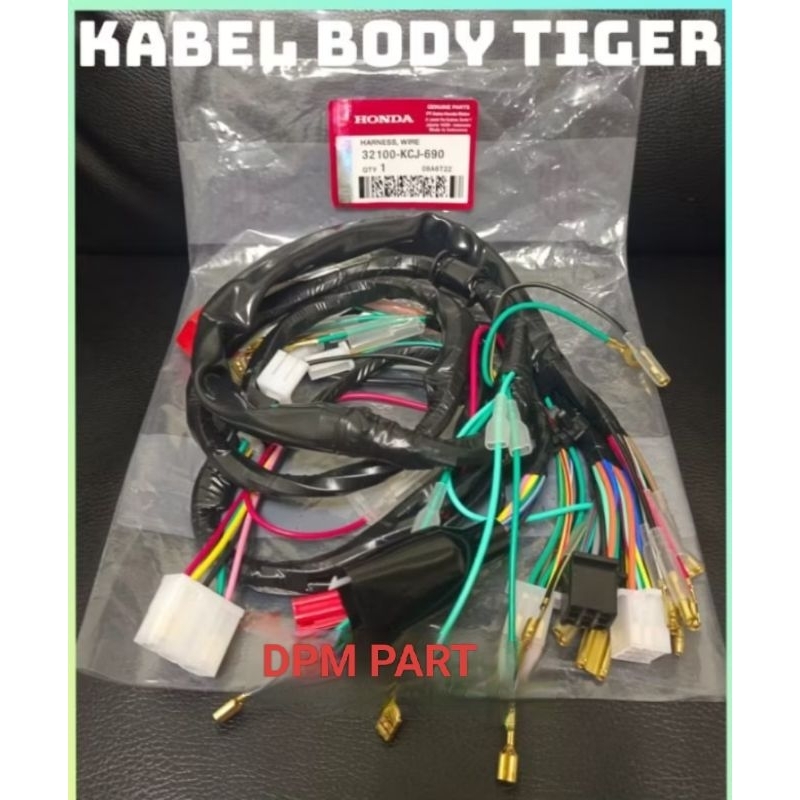 Kabel Body Assy KCJ Honda Tiger 2000 Kode Part KCJ