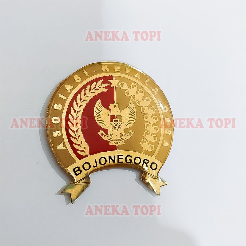 Pin Asosiasi Kepala Desa Bojonegoro Pin AKDESI - Aneka Topi