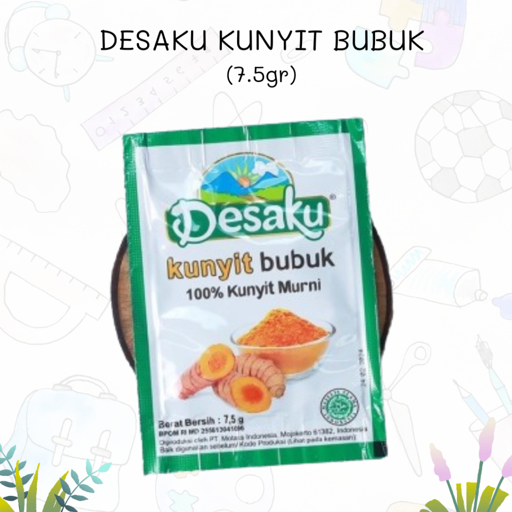 

DESAKU KUNYIT BUBUK 7,5gr (pcs)