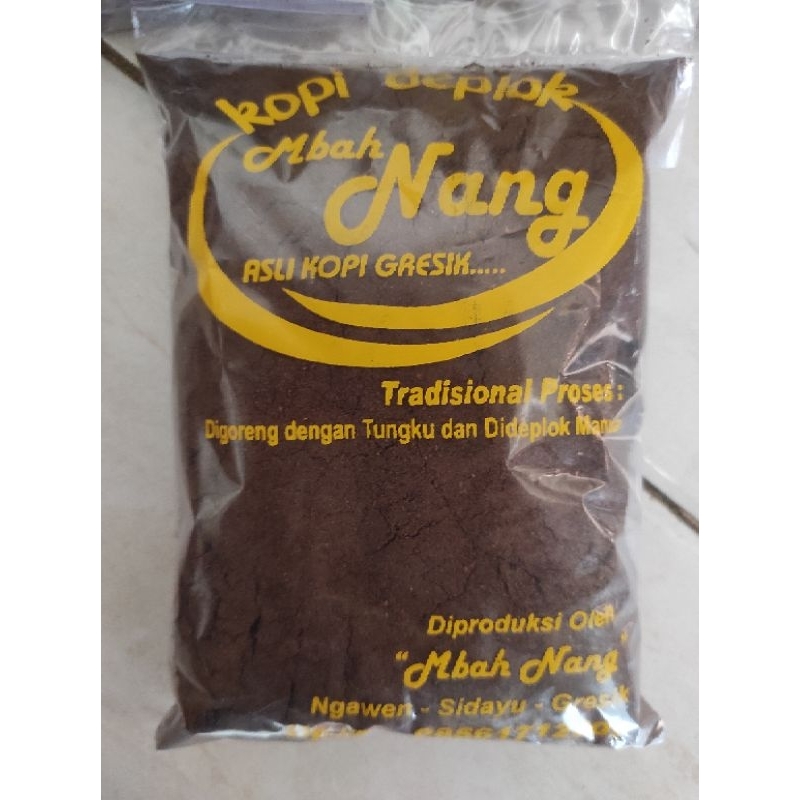 

Kopi Hitam Bubuk Asli Tanpa Campuran 250gr