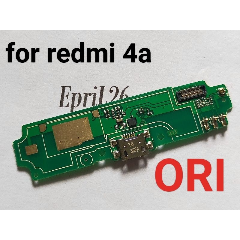 CONNECTOR CHARGER XIAOMI REDMI 4A ORI PAPAN PCB BOARD XIAOMI REDMI 4A ORIGINAL