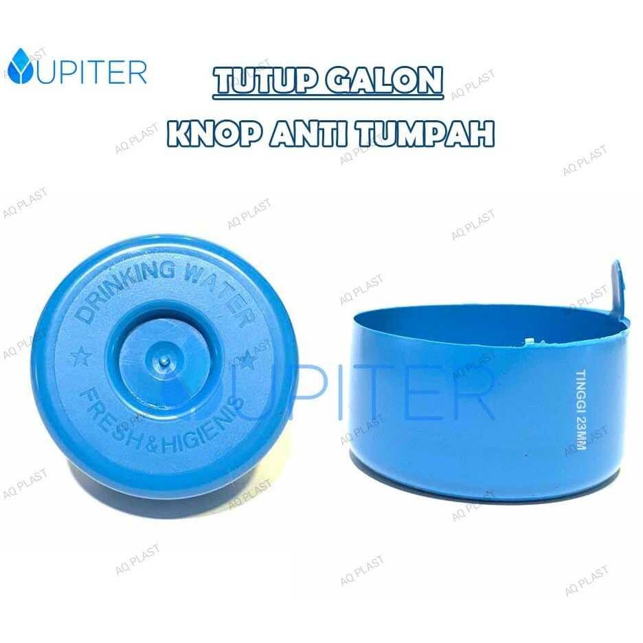 Tutup Galon Air Isi Ulang Knop - Tutup Murah - Warna BIRU