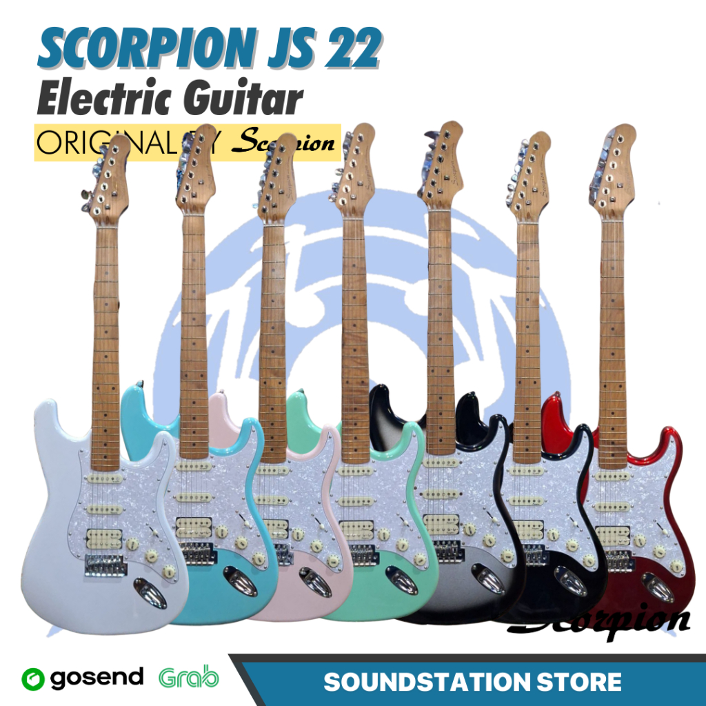 Scorpion JS22 Electric Guitar - Gitar Elektrik JS-22