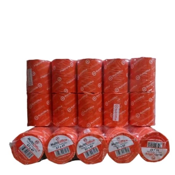 

Kertas thermal 57×47 multi office / kertas struk kasir / kertas kasir / thermal roll paper