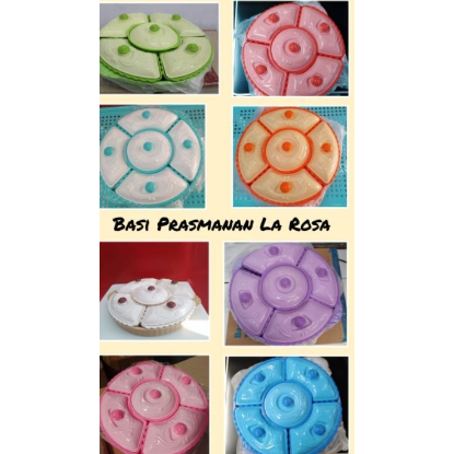 Basi Prasmanan Bulat Larosa Golden Ring