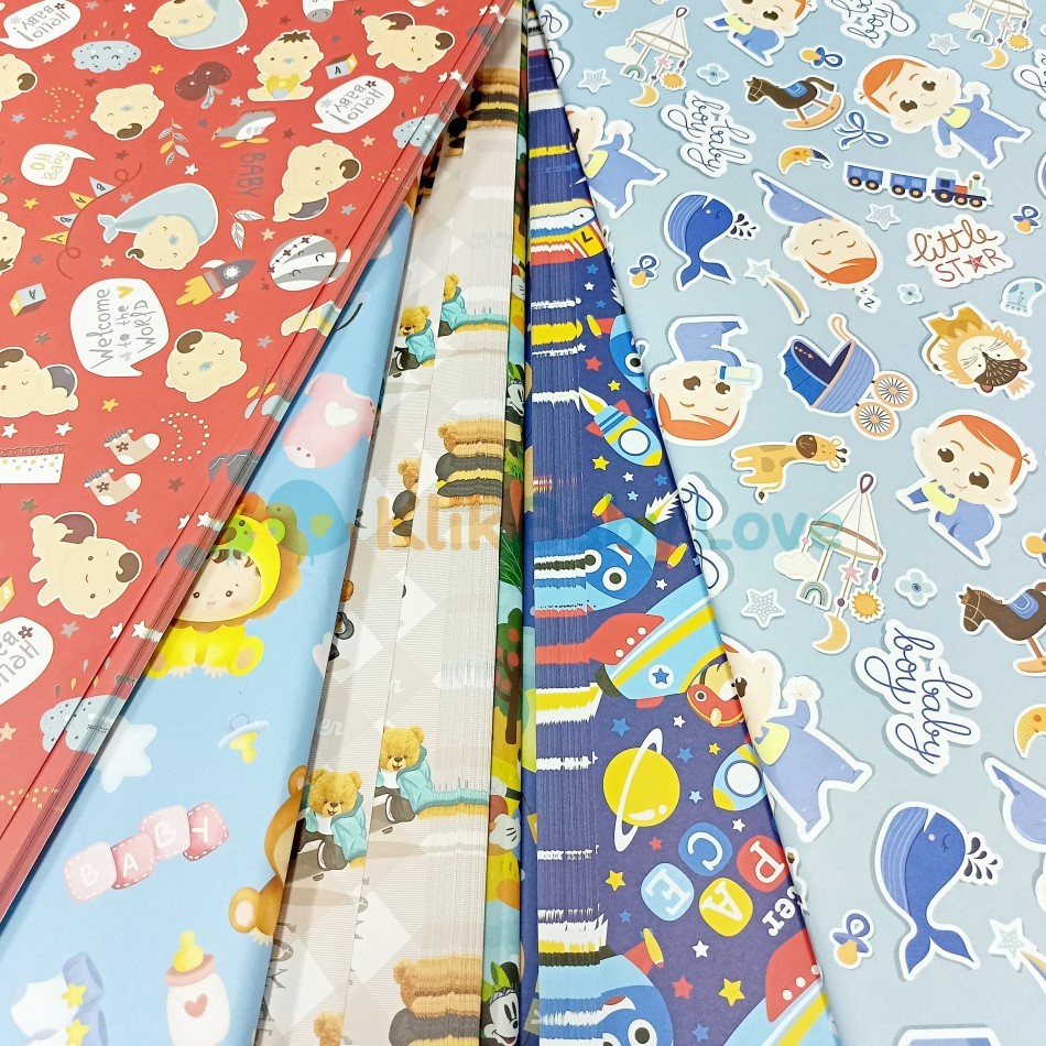 Kertas Kado Ukuran Jumbo 70x100cm