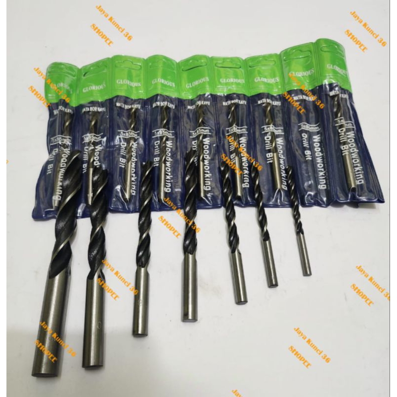 Mata Bor Kayu Glorius Original 12mm / Mata Bor Kayu - 12mm