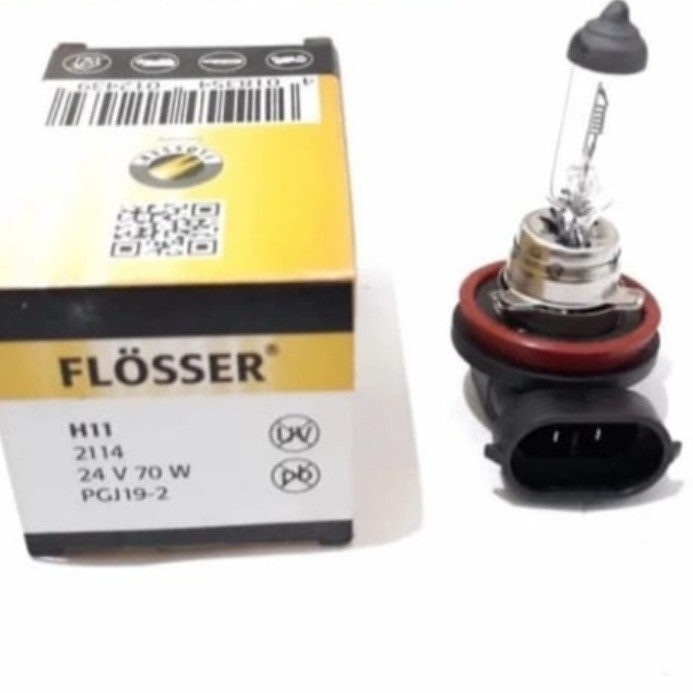 Bohlam FLOSSER 2114 H11 24V 70W 100% Original