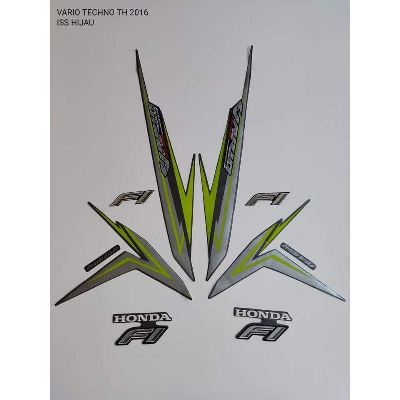 STRIPING STICKER LIS DECAL STANDAR ORI VARIO TECHNO 2016 ISS