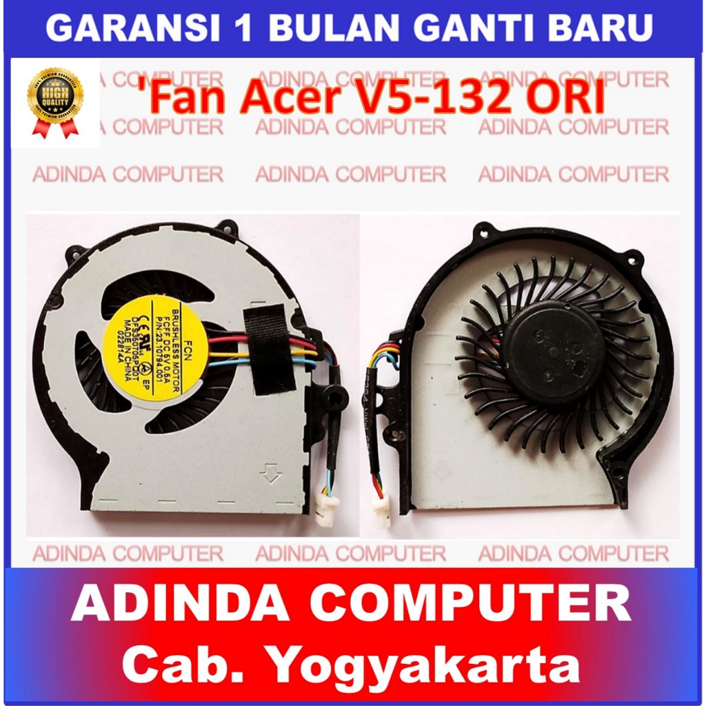 Fan ACER Kipas Acer V5-132 V5-132P