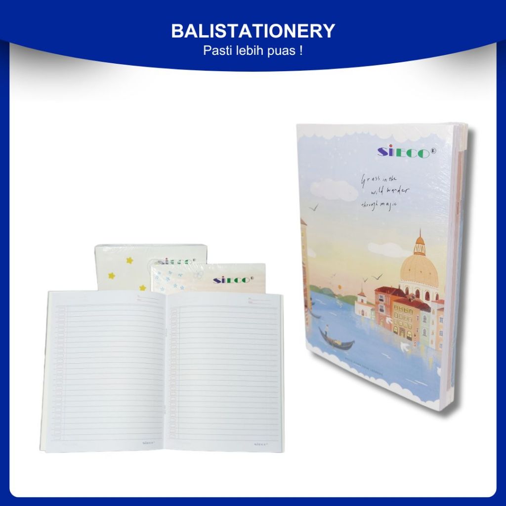 

Buku Tulis Sieco 42 lembar 1 pak isi 6 pcs