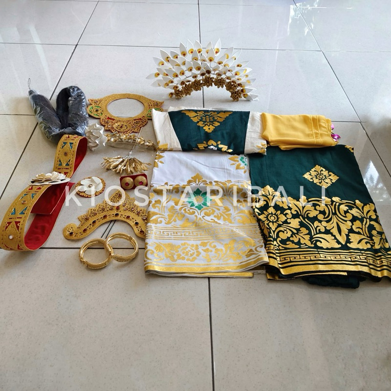 Kostum tari Sekar Jempiring / Kostum tari Bali / Set Kostum Tari / Karnaval Bali / kiostaribali / Ki