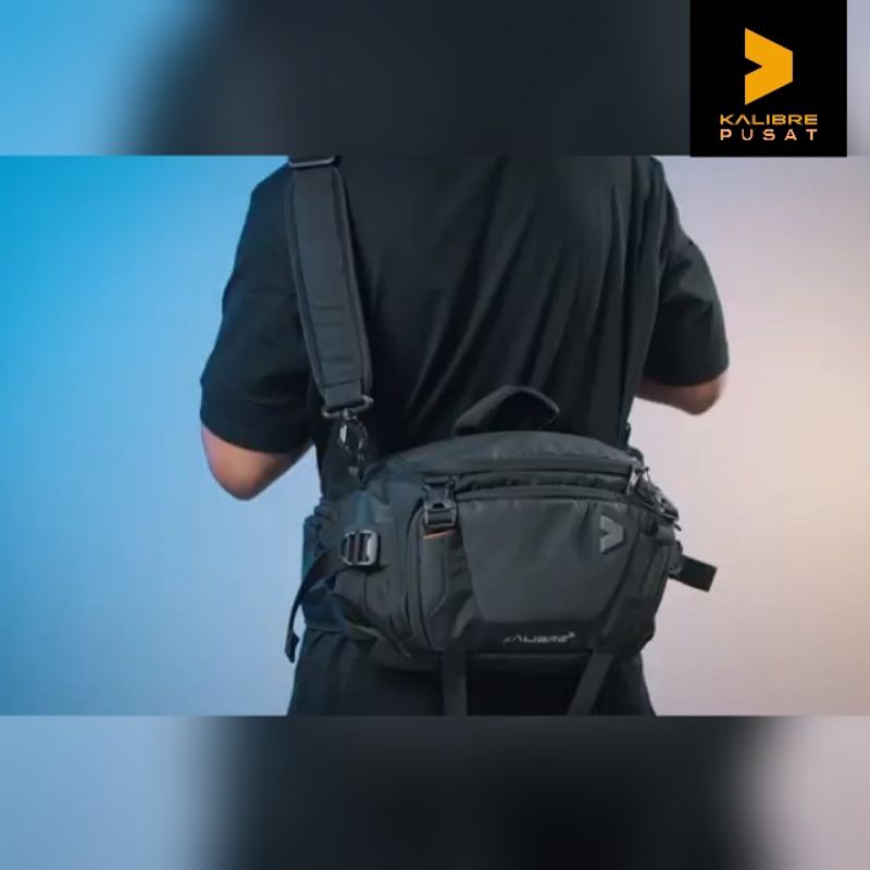 (Good) TAS PINGGANG KALIBRE OBSCURA 9L ORIGINAL KALIBRE WAIST BAG OBSCURA 9L ORIGINAL TAS PRIA TAS