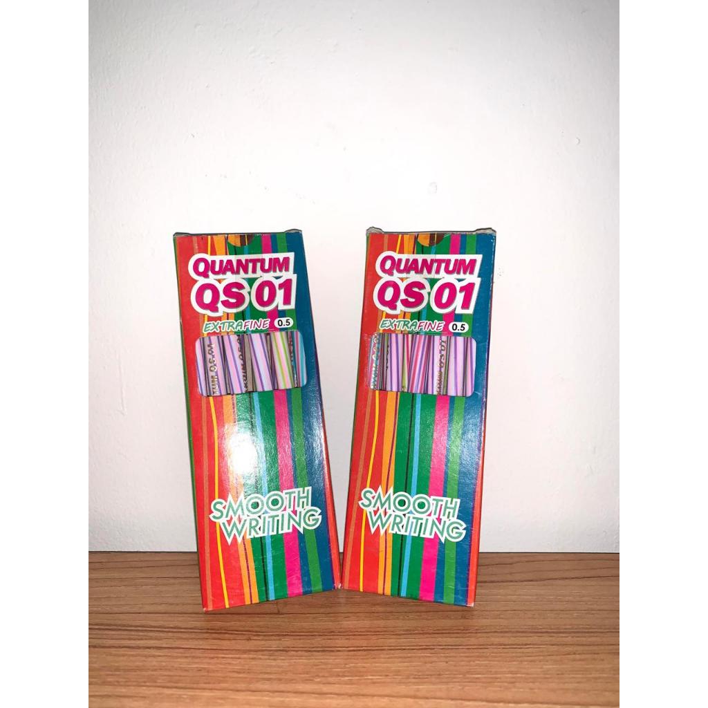 

Pulpen Quantum QS 01 Extrafine 0.5mm // Pulpen Tinta Hitam