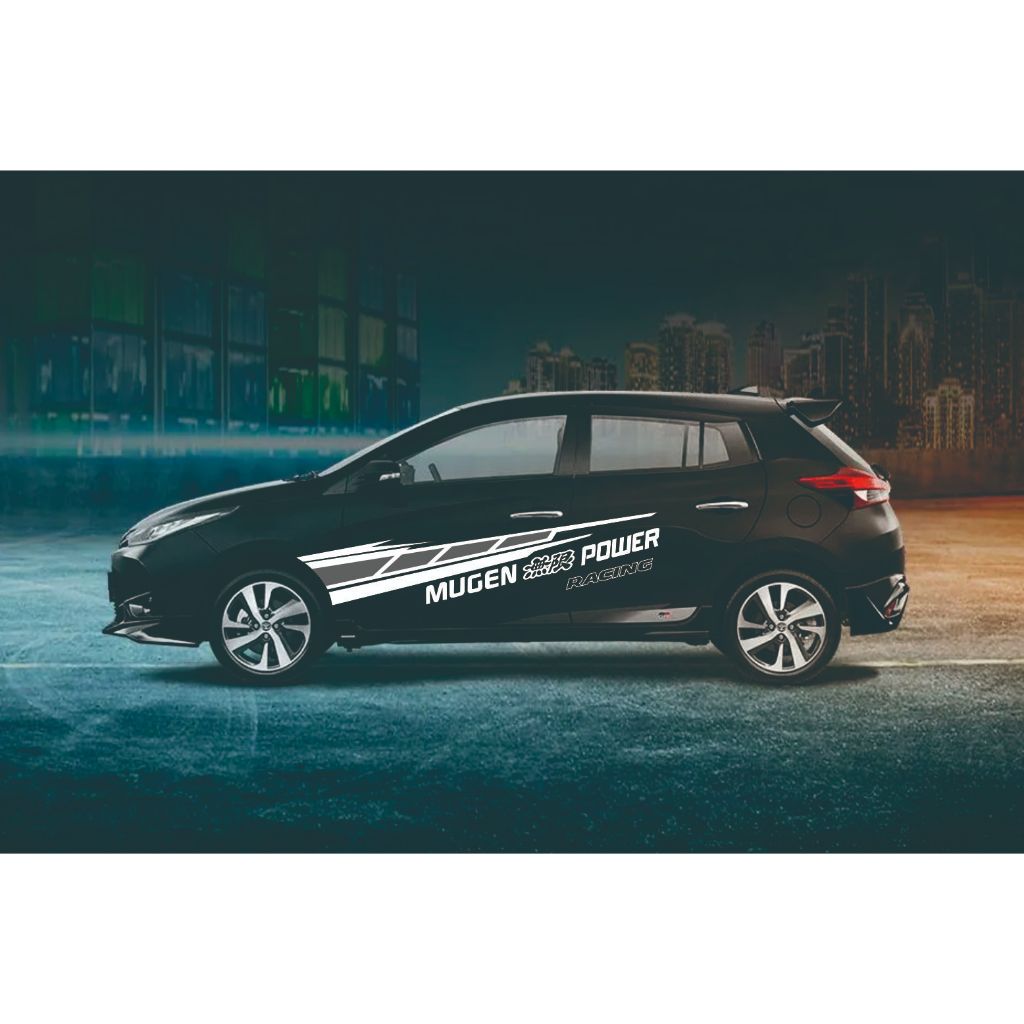 Aksesoris stiker Mobil Yaris Variasi agya Ayla Lis Cutting Jazz Brio Terbaru