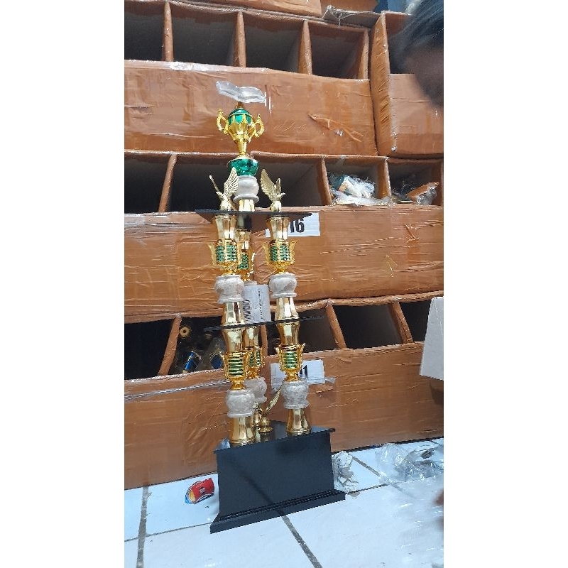 piala kaki 3 pagoda marmer