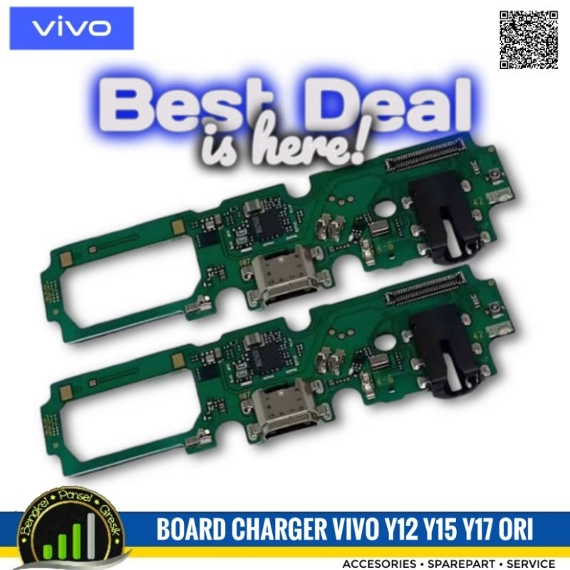 Board Charger Vivo Y12 Y15 Y17 Original