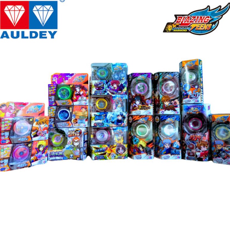 KODE L97V TERMURAH Mainan Yoyo Auldey Blazing Teen Fierce Beacon Flame Soul Frozen Blaze Iron Long F