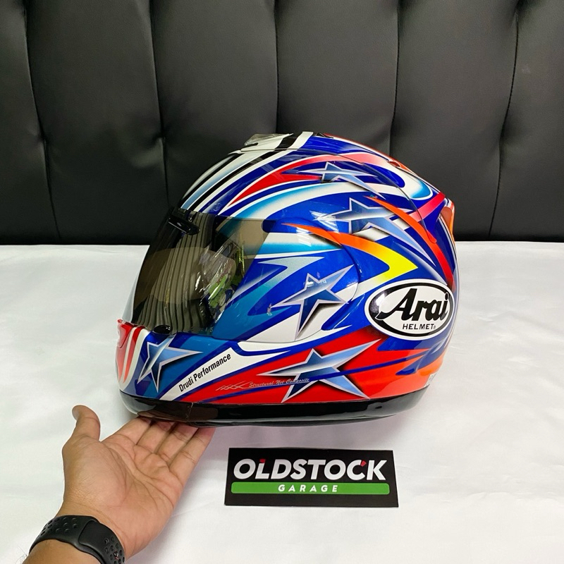 Arai RX7 RR4 Nakano Rabbit Original Paint Langka